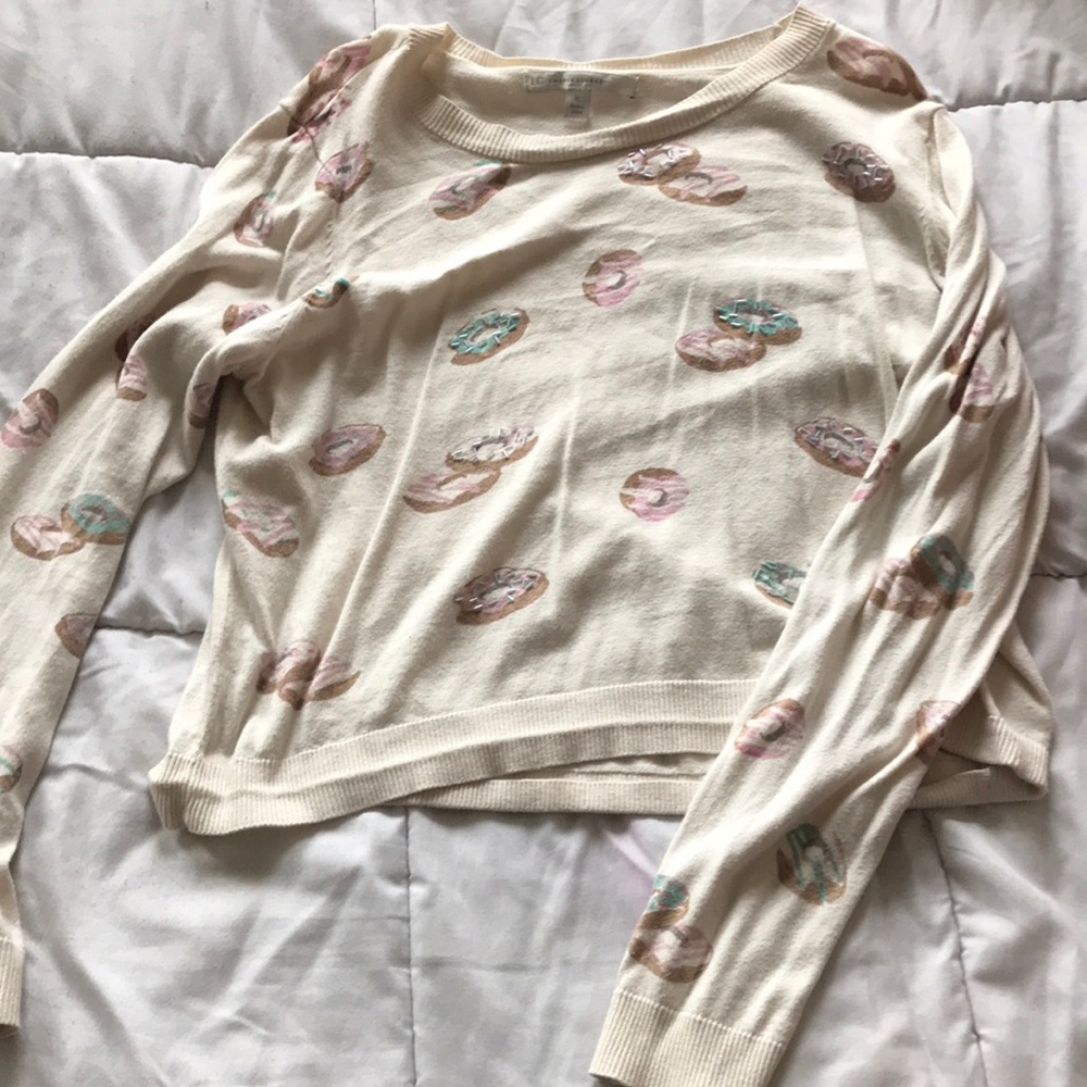 Long Sleeve Donut Sweater